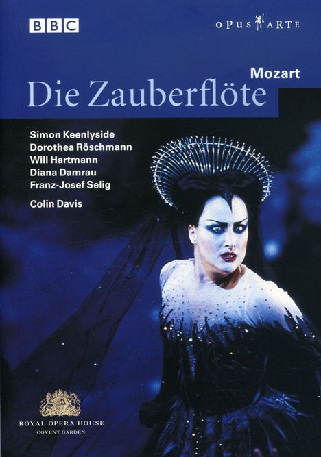 Wolfgang Amadeus Mozart (1756-1791): Die Zauberflöte, DVD