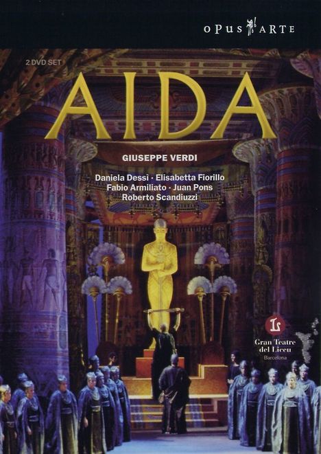 Giuseppe Verdi (1813-1901): Aida, 2 DVDs