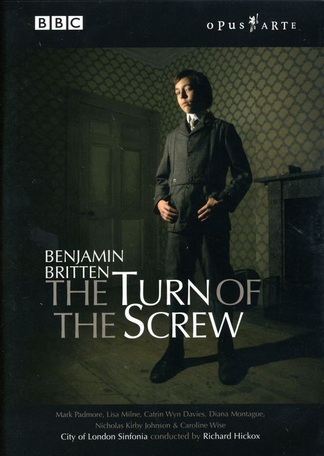 Benjamin Britten (1913-1976): The Turn of the Screw op.54 (Opernverfilmung), DVD