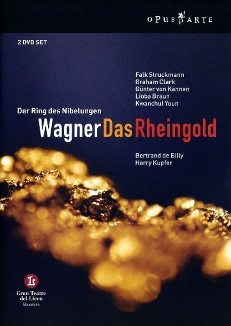 Richard Wagner (1813-1883): Das Rheingold, 2 DVDs