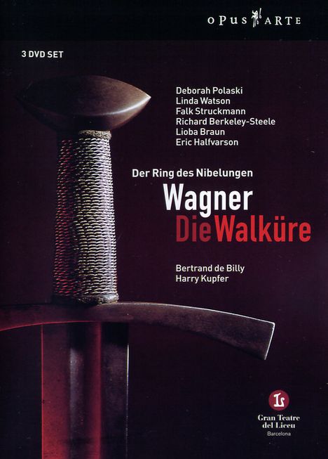 Richard Wagner (1813-1883): Die Walküre, 2 DVDs