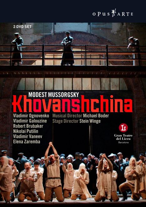 Modest Mussorgsky (1839-1881): Khovanshchina, 2 DVDs