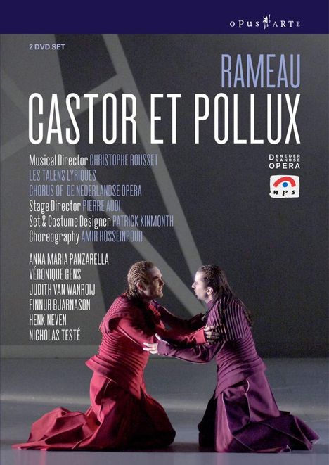Jean Philippe Rameau (1683-1764): Castor et Pollux, 2 DVDs