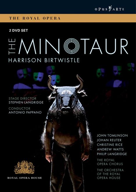 Harrison Birtwistle (1934-2022): The Minotaur, 2 DVDs