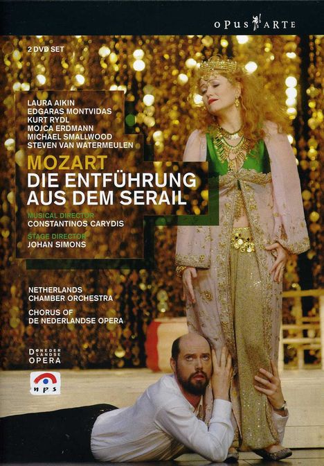 Wolfgang Amadeus Mozart (1756-1791): Die Entführung aus dem Serail, 2 DVDs