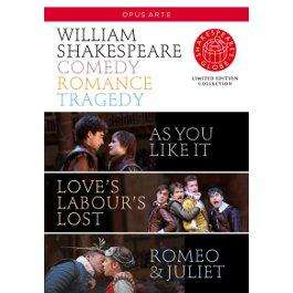 William Shakespeare Collection (Engl.OF), 4 DVDs