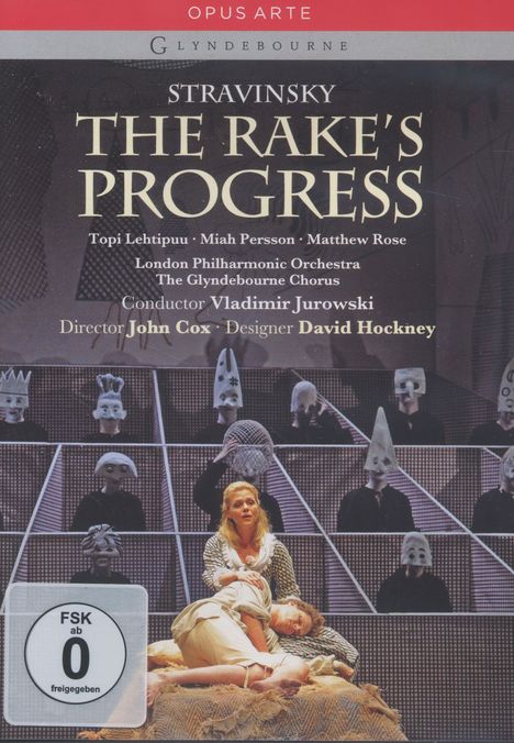 Igor Strawinsky (1882-1971): The Rake's Progress, DVD