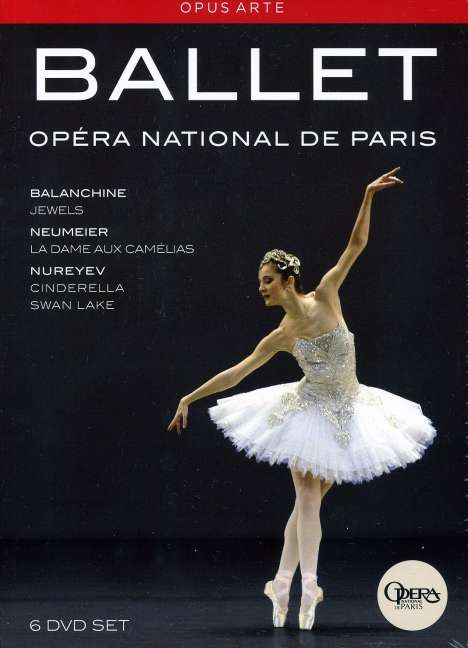 Ballet de l'Opera National de Paris, 6 DVDs