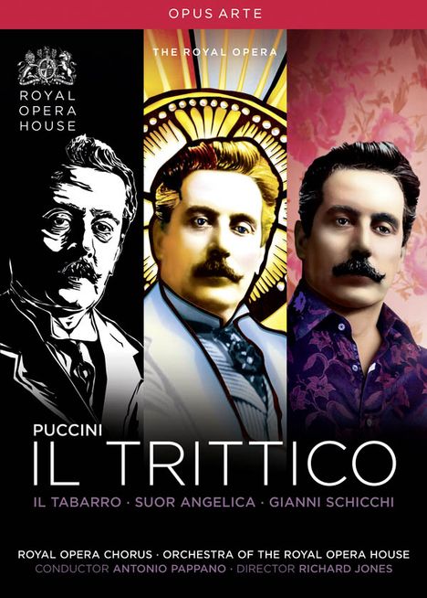 Giacomo Puccini (1858-1924): Il Trittico, 3 DVDs