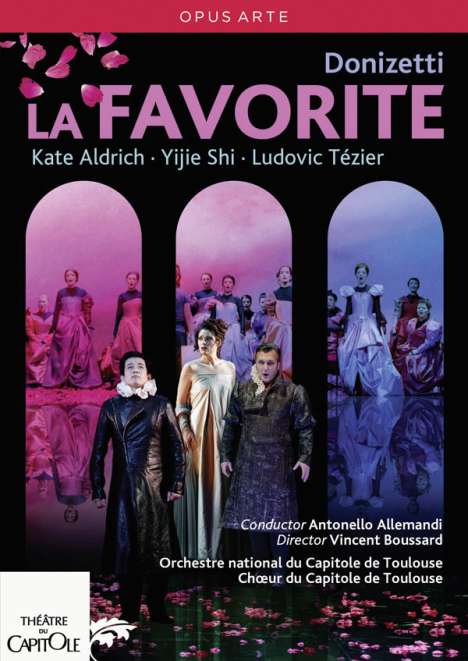 Gaetano Donizetti (1797-1848): La Favorita (Originalversion in französischer Sprache), DVD