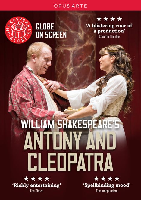 Antony and Cleopatra (2014), DVD