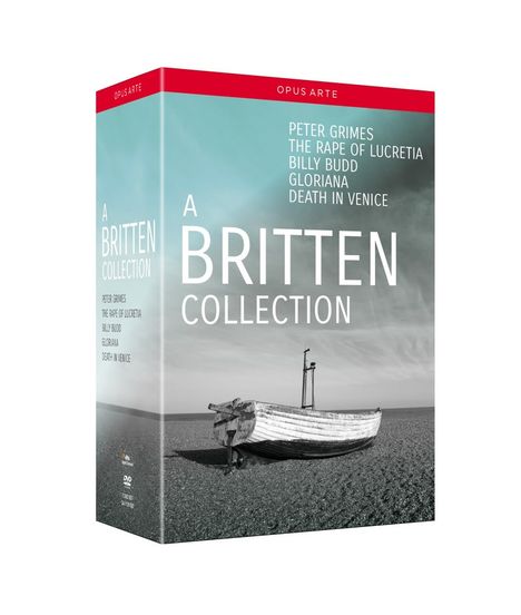 Benjamin Britten (1913-1976): A Britten Collection - 5 Opern auf DVD, 6 DVDs