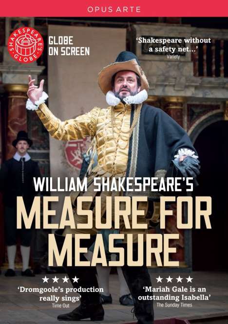 Measure For Measure, DVD