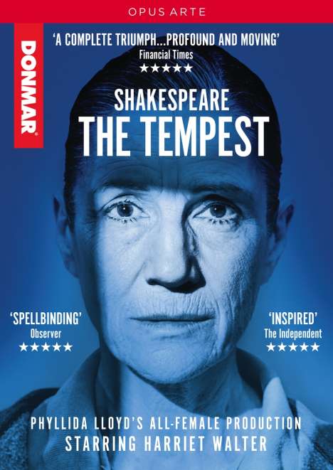 Shakespeare: The Tempest, DVD