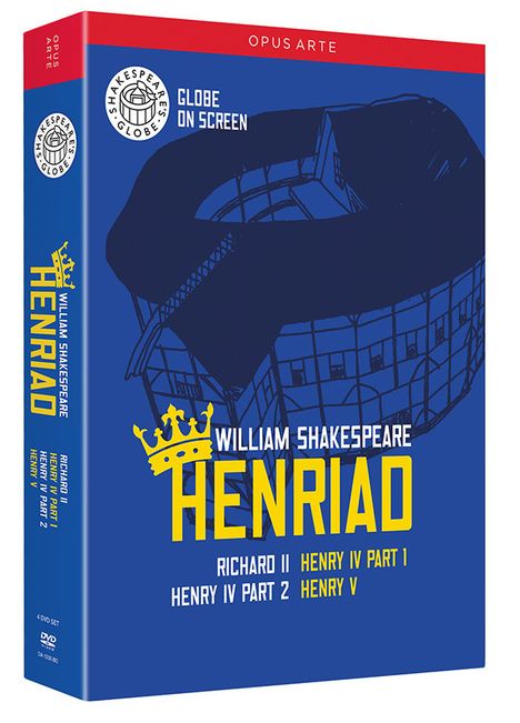William Shakespeare: Henriad, 4 DVDs