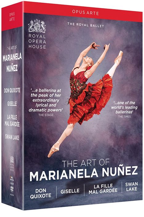 The Art of Marianela Nunez, 4 DVDs
