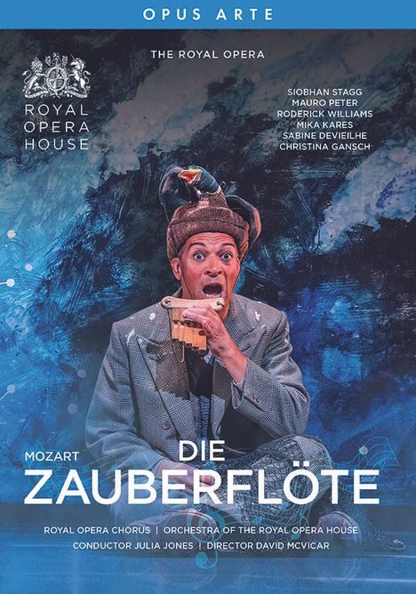 Wolfgang Amadeus Mozart (1756-1791): Die Zauberflöte, DVD