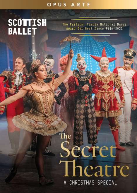 Scottish Ballet - The Secret Theatre, DVD