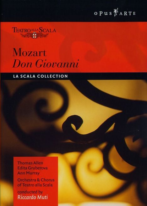 Wolfgang Amadeus Mozart (1756-1791): Don Giovanni, DVD