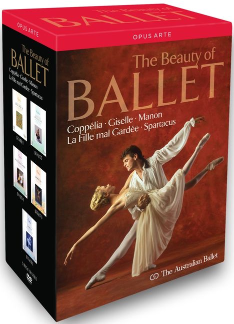 Australian Ballet - The Beauty of Ballet, 5 DVDs