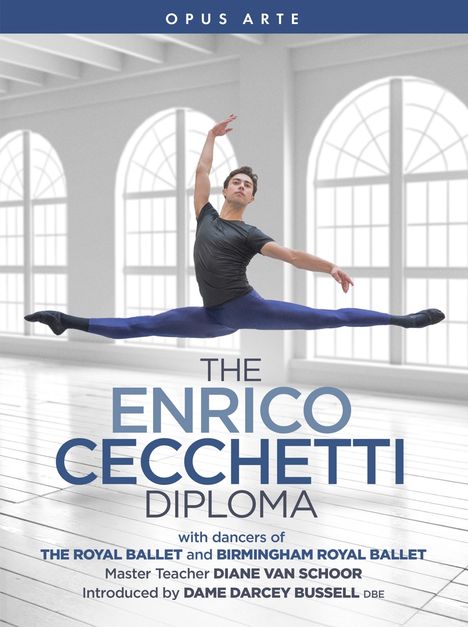 The Enrico Cecchetti Diploma (Dokumentation), 1 Blu-ray Disc und 1 DVD