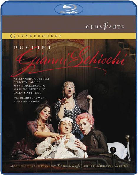 Giacomo Puccini (1858-1924): Gianni Schicchi, Blu-ray Disc