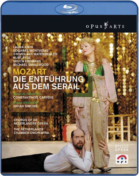 Wolfgang Amadeus Mozart (1756-1791): Die Entführung aus dem Serail, Blu-ray Disc