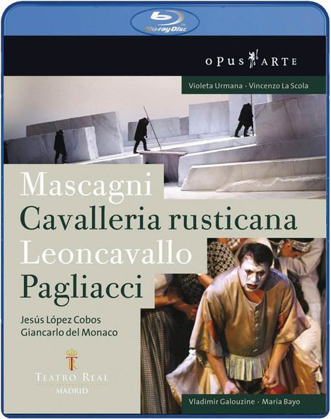 Pietro Mascagni (1863-1945): Cavalleria Rusticana, Blu-ray Disc