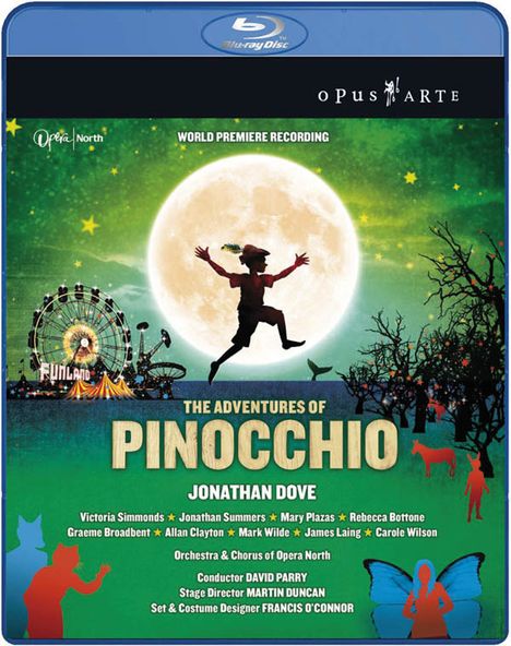 Jonathan Dove (geb. 1959): The Adventures of Pinocchio, Blu-ray Disc