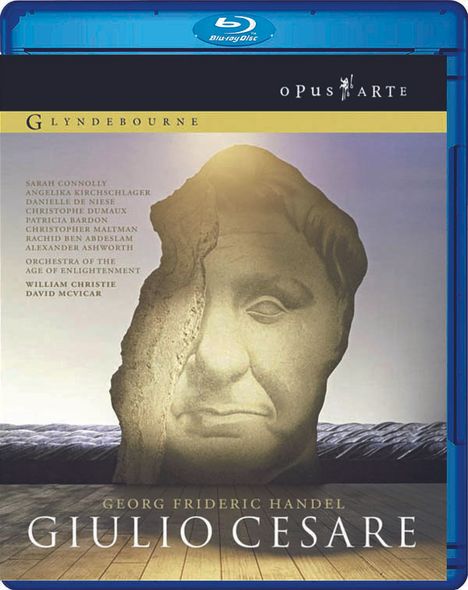 Georg Friedrich Händel (1685-1759): Giulio Cesare in Egitto, 2 Blu-ray Discs