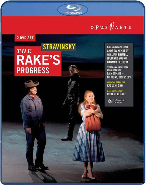 Igor Strawinsky (1882-1971): The Rake's Progress, Blu-ray Disc