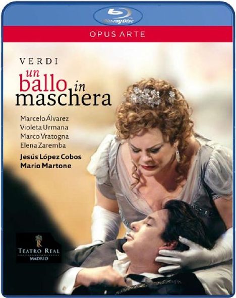 Giuseppe Verdi (1813-1901): Un Ballo in Maschera, Blu-ray Disc