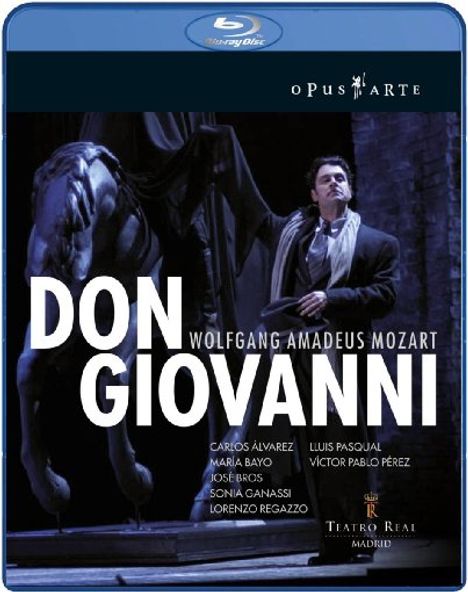 Wolfgang Amadeus Mozart (1756-1791): Don Giovanni, Blu-ray Disc