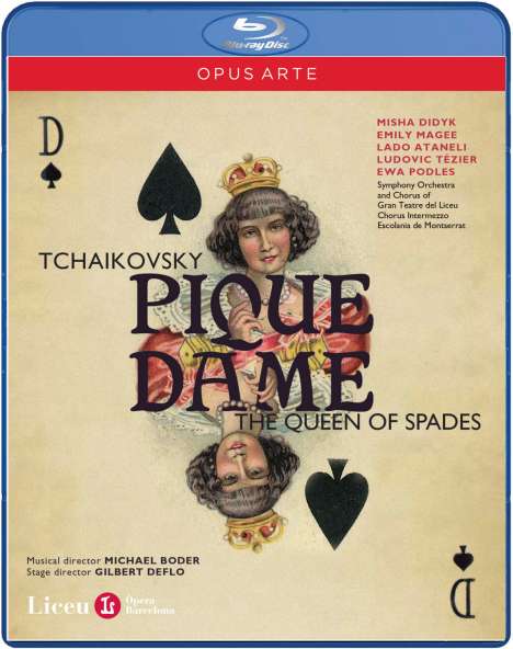 Peter Iljitsch Tschaikowsky (1840-1893): Pique Dame, Blu-ray Disc