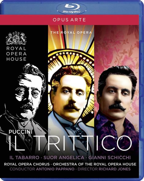 Giacomo Puccini (1858-1924): Il Trittico, Blu-ray Disc