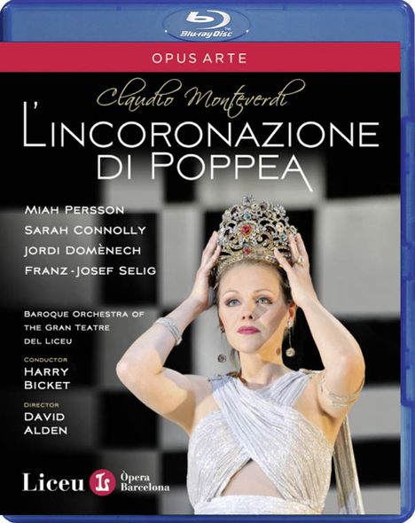 Claudio Monteverdi (1567-1643): L'incoronazione di Poppea, Blu-ray Disc