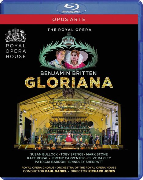 Benjamin Britten (1913-1976): Gloriana, Blu-ray Disc