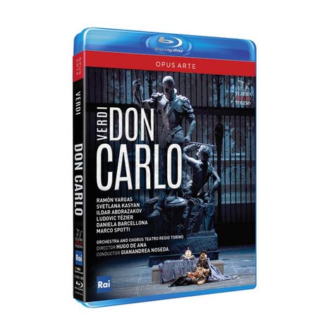 Giuseppe Verdi (1813-1901): Don Carlos, Blu-ray Disc