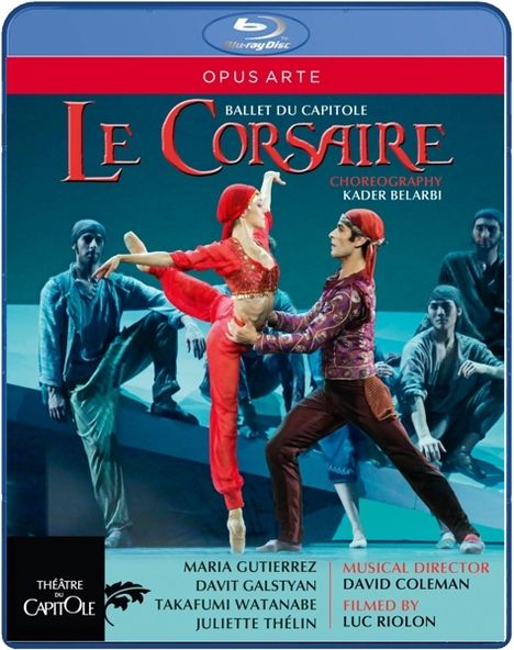 Ballet Du Capitole: Le Corsaire, Blu-ray Disc