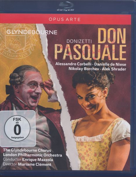 Gaetano Donizetti (1797-1848): Don Pasquale, Blu-ray Disc