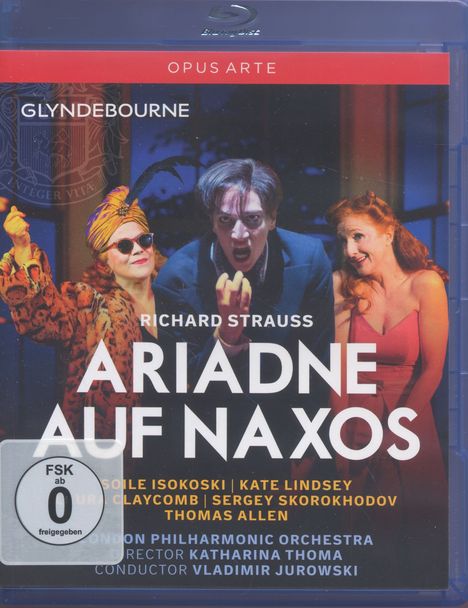 Richard Strauss (1864-1949): Ariadne auf Naxos, Blu-ray Disc