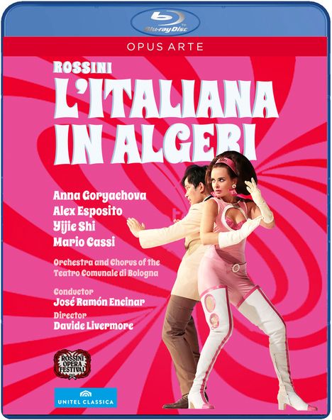 Gioacchino Rossini (1792-1868): L'Italiana in Algeri, Blu-ray Disc