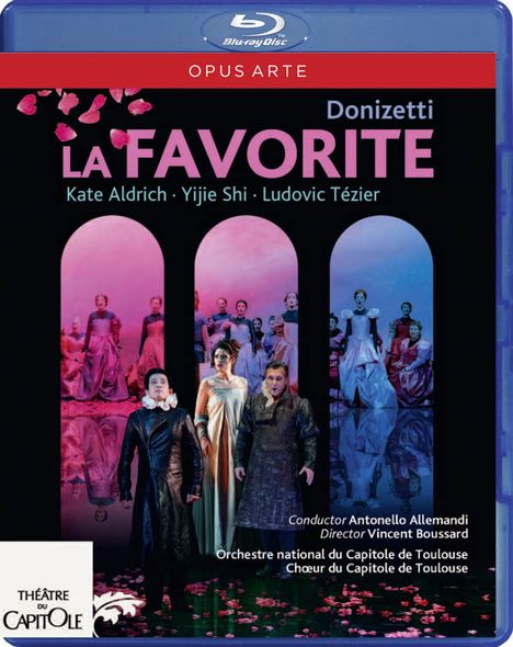 Gaetano Donizetti (1797-1848): La Favorita (Originalversion in französischer Sprache), Blu-ray Disc