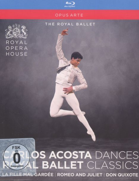 Royal Ballet Covent Garden:Carlos Acosta Dances / Royal Ballet Classics, 3 Blu-ray Discs