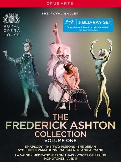 The Frederick Ashton Collection, 3 Blu-ray Discs