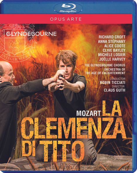 Wolfgang Amadeus Mozart (1756-1791): La Clemenza di Tito, Blu-ray Disc