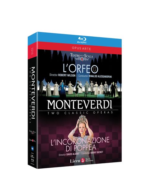 Claudio Monteverdi (1567-1643): L'Orfeo, 2 Blu-ray Discs