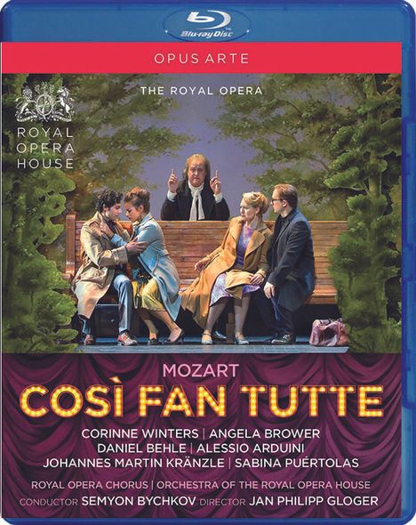 Wolfgang Amadeus Mozart (1756-1791): Cosi fan tutte, Blu-ray Disc