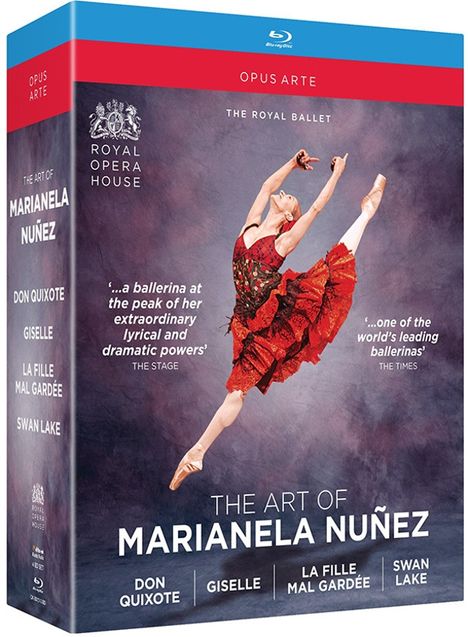 The Art of Marianela Nunez, 4 Blu-ray Discs