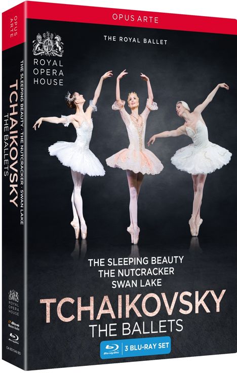 Royal Ballet Covent Garden: Tschaikowsky - The Classic Ballets, 3 Blu-ray Discs
